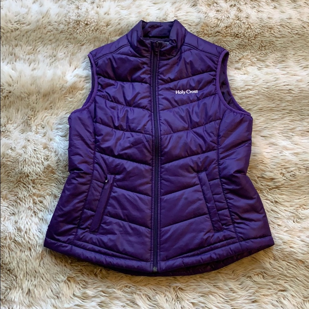 Cutter and Buck Purple Vest